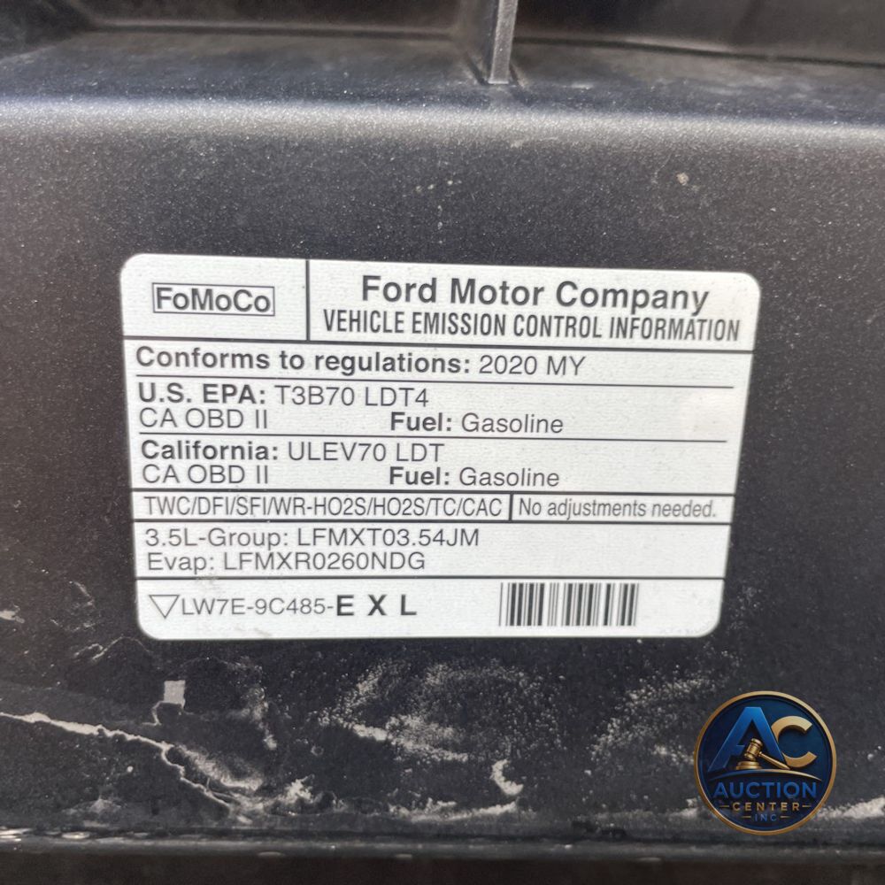 2020 Ford F150 Raptor