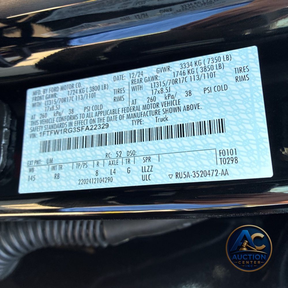 2025 Ford F-150 Raptor
