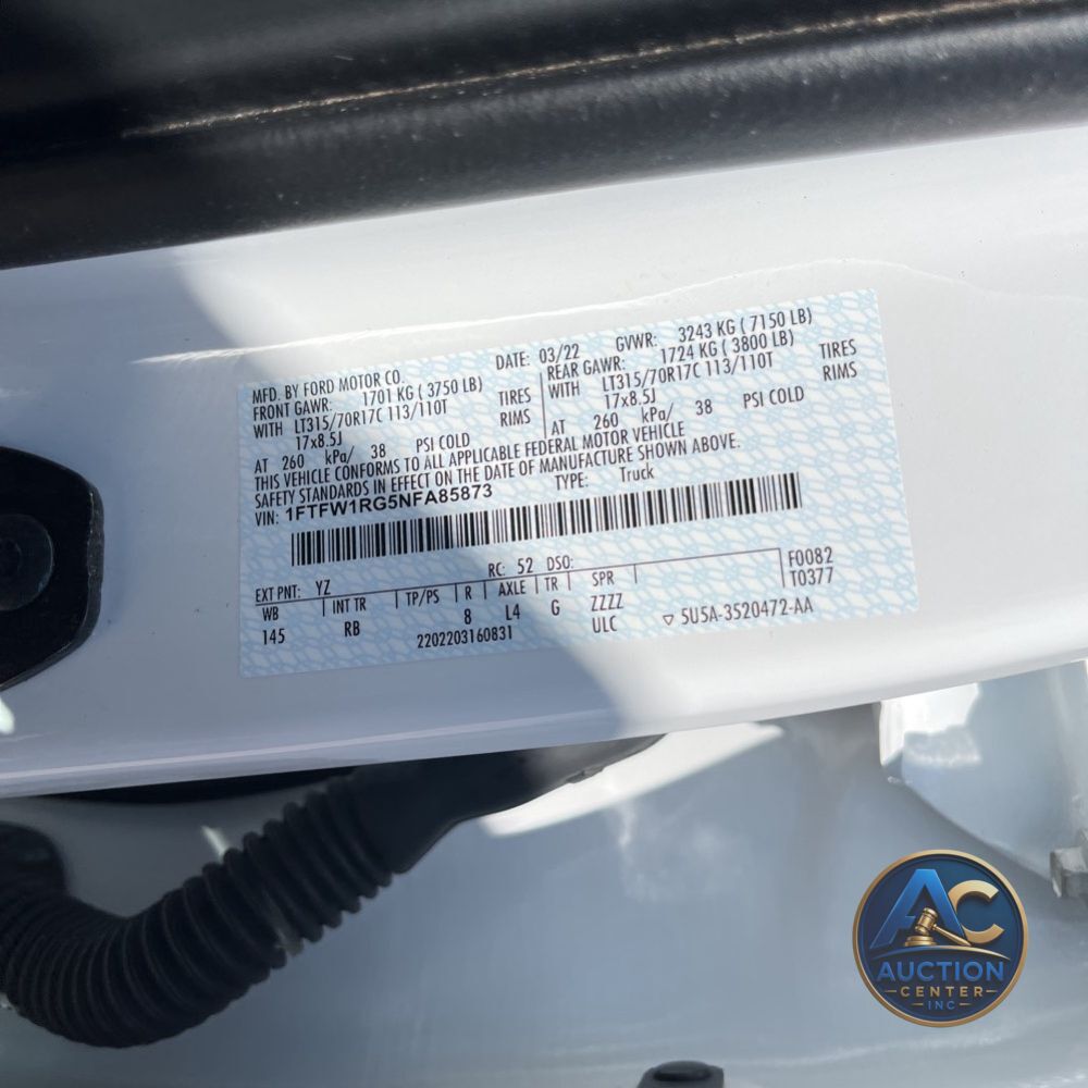 2022 Ford F-150 Raptor