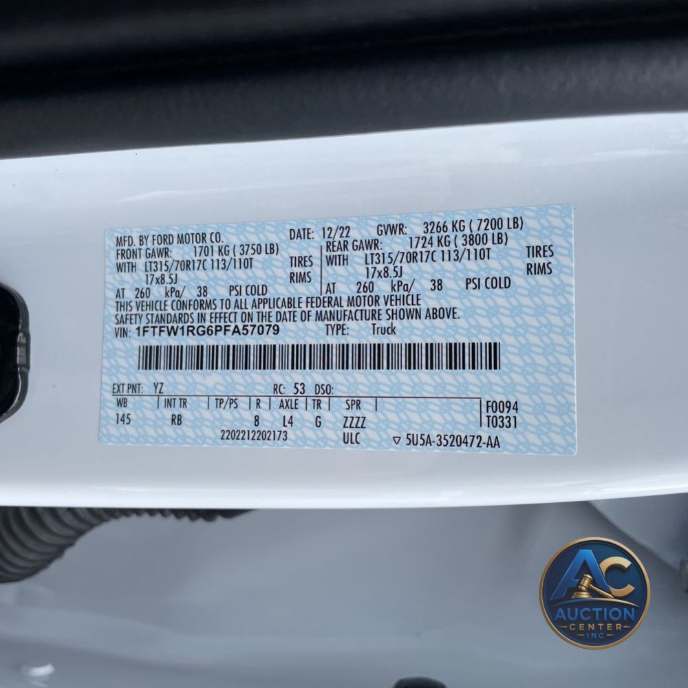 2023 Ford F-150 Raptor
