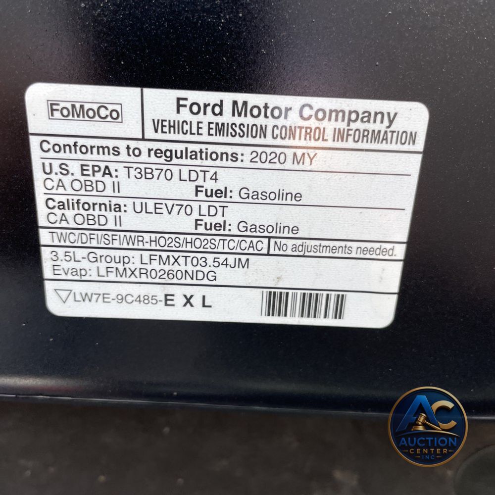 2020 Ford F-150 Raptor