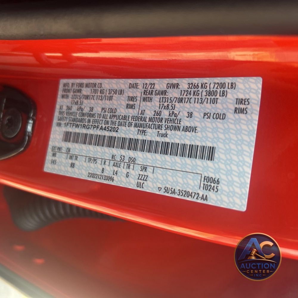 2023 Ford F-150 Raptor