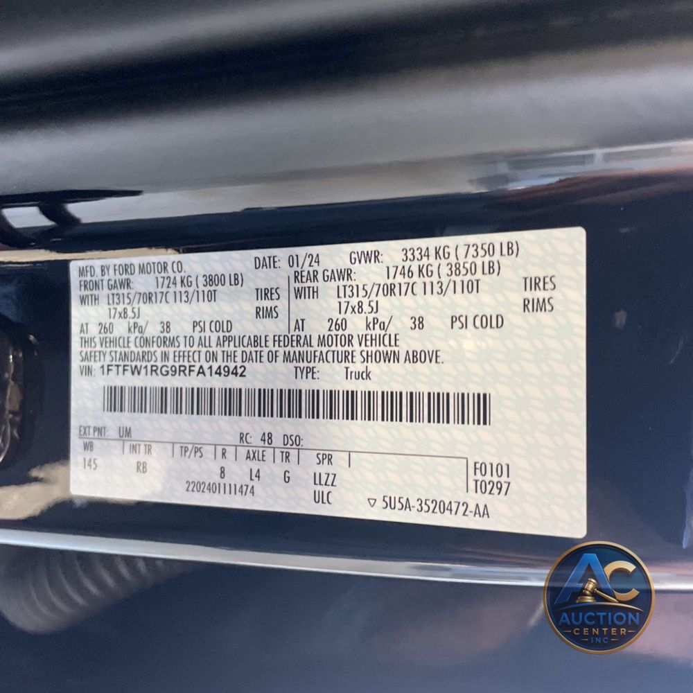 2024 Ford F-150 Raptor