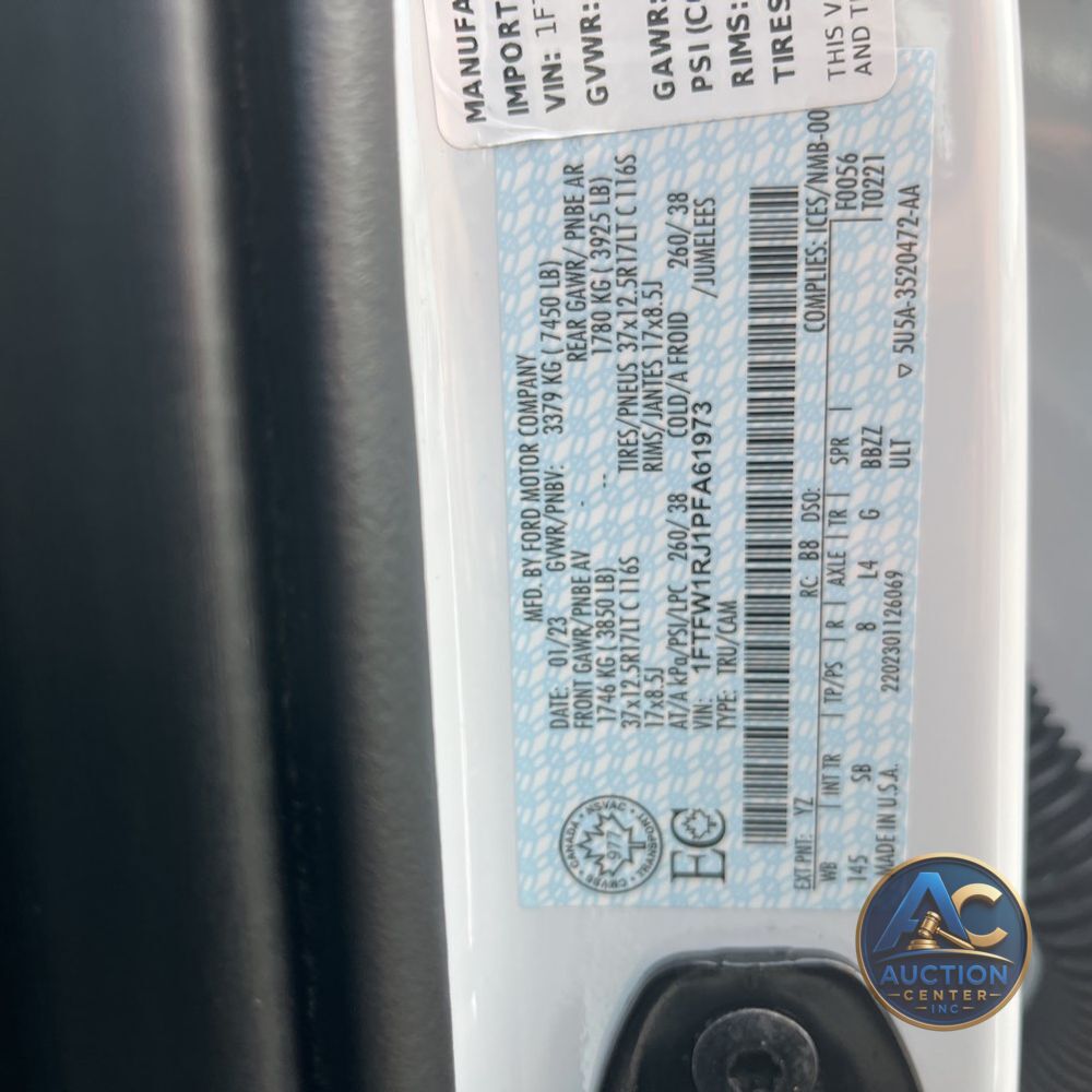 2023 Ford F150 Raptor
