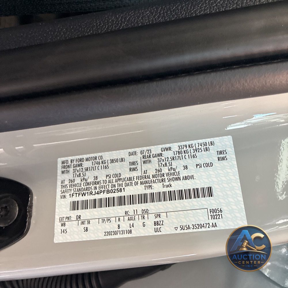2023 Ford F-150 Raptor