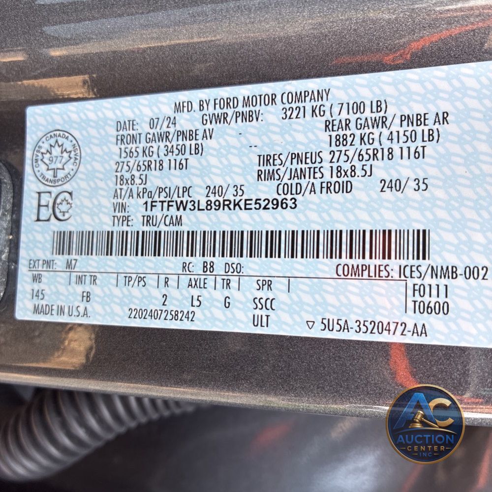 2024 Ford F150 XLT