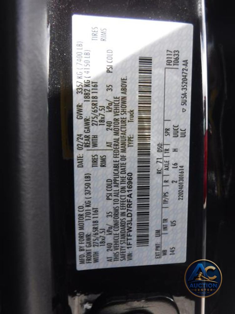 2024 Ford F-150 XL Hybrid