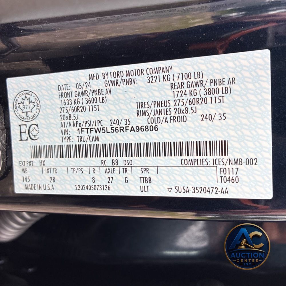 2024 Ford F150 Lariat