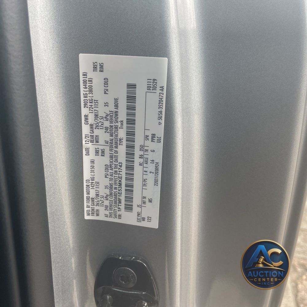 2021 Ford F-150 XLT