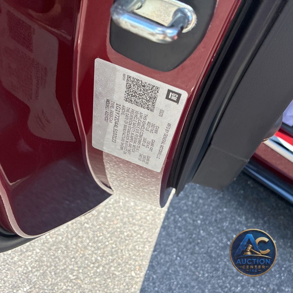 2020 Chevrolet Corvette Stingray