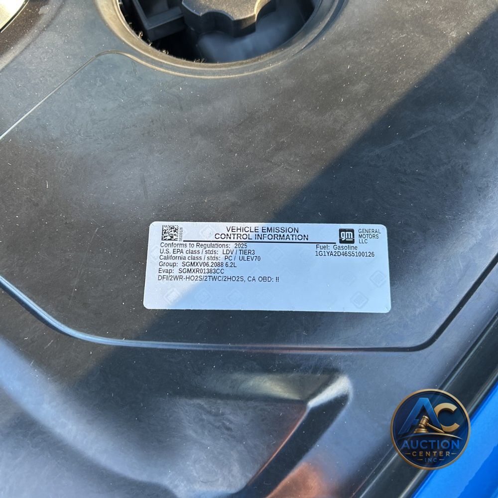 2025 Chevrolet Corvette Stingray