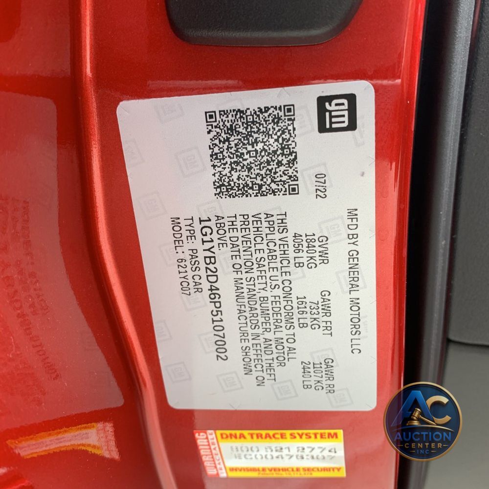 2023 Chevrolet Corvette Stingray