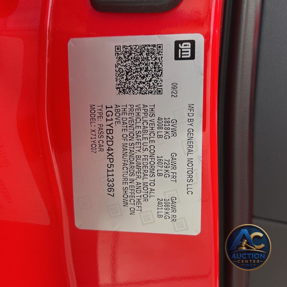 2023 Chevrolet Corvette Stingray