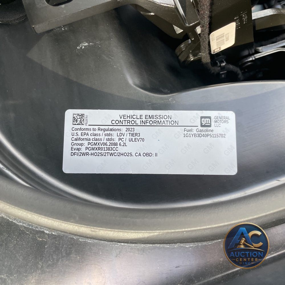 2023 Chevrolet Corvette Stingray 2LT