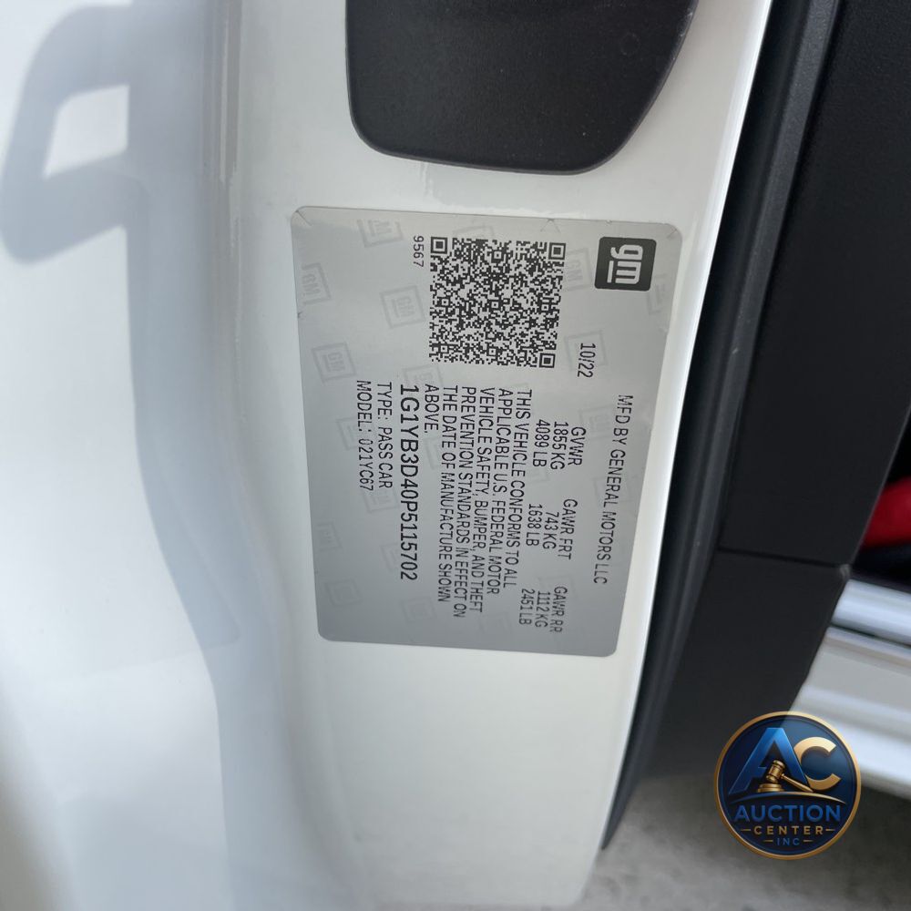 2023 Chevrolet Corvette Stingray 2LT