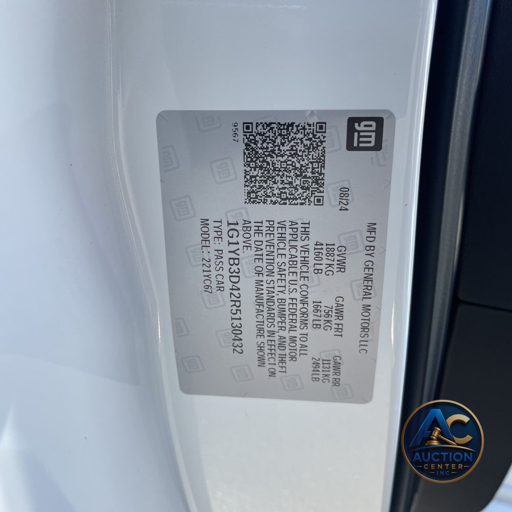 2024 Chevrolet Corvette Stingray
