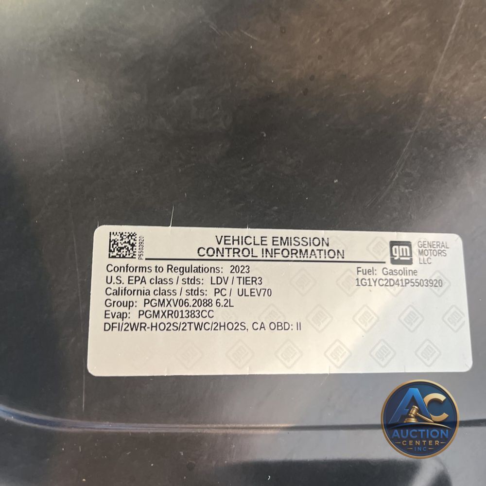 2023 Chevrolet Corvette Stingray