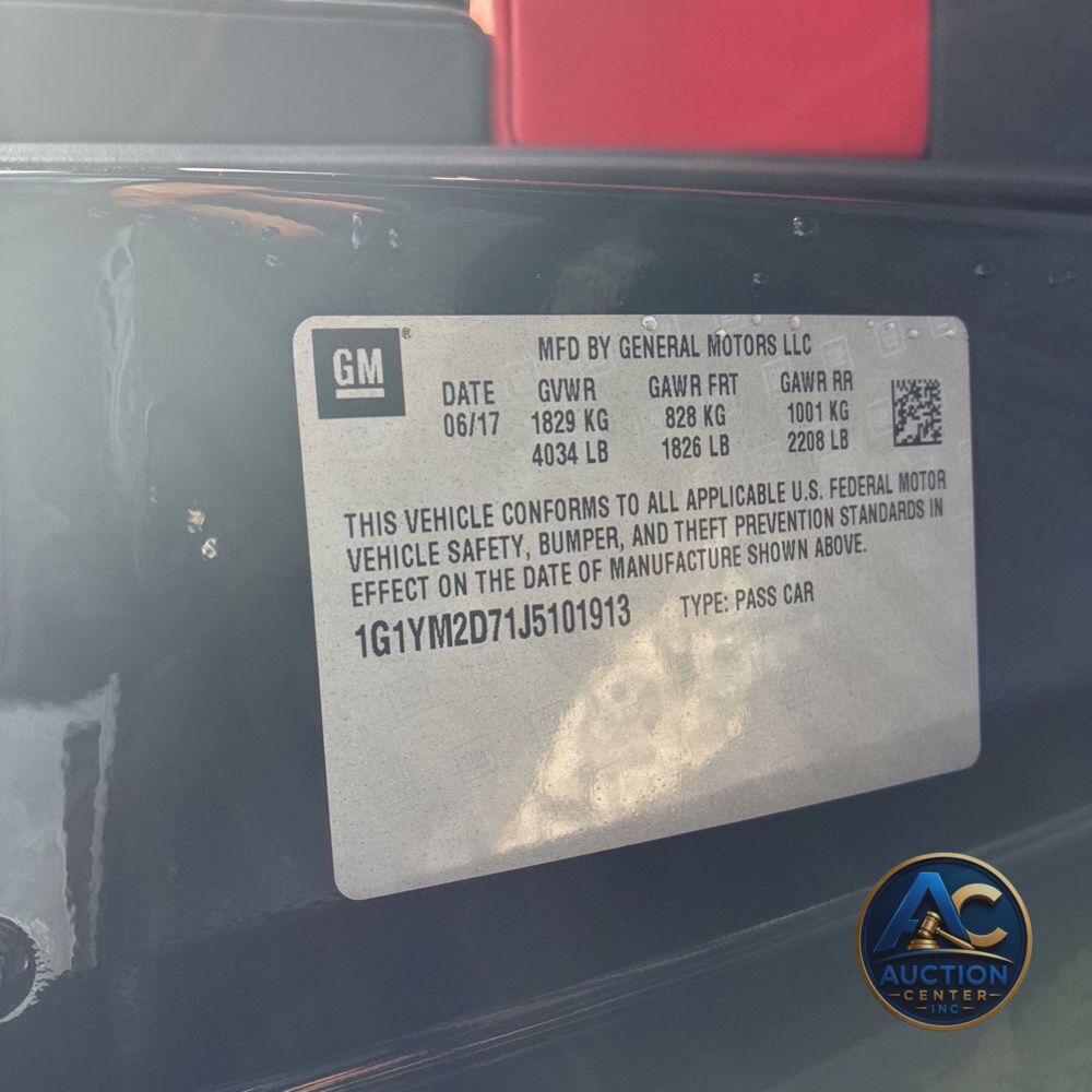 2018 Chevrolet Corvette Stingray Z51