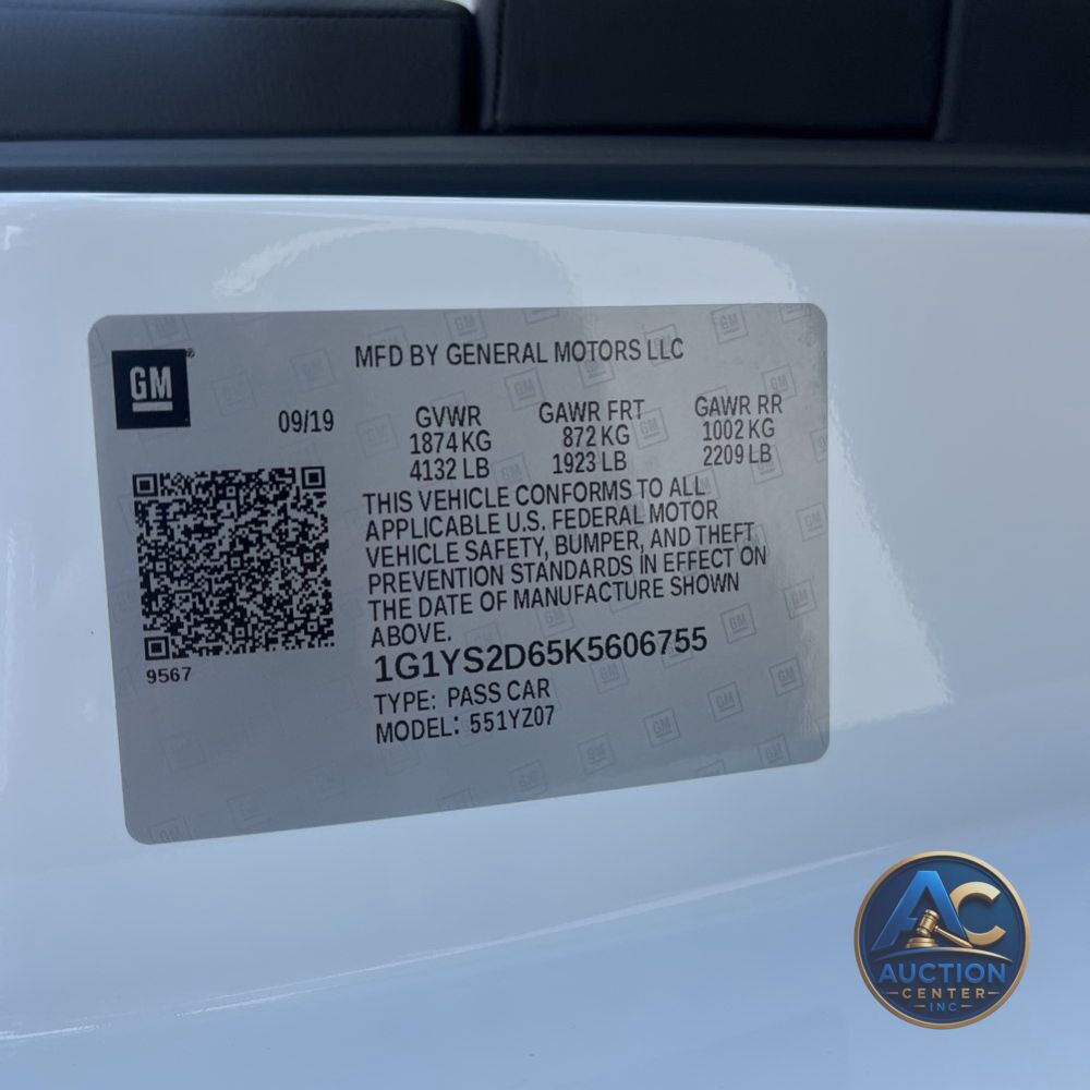 2019 Chevrolet Corvette Z06