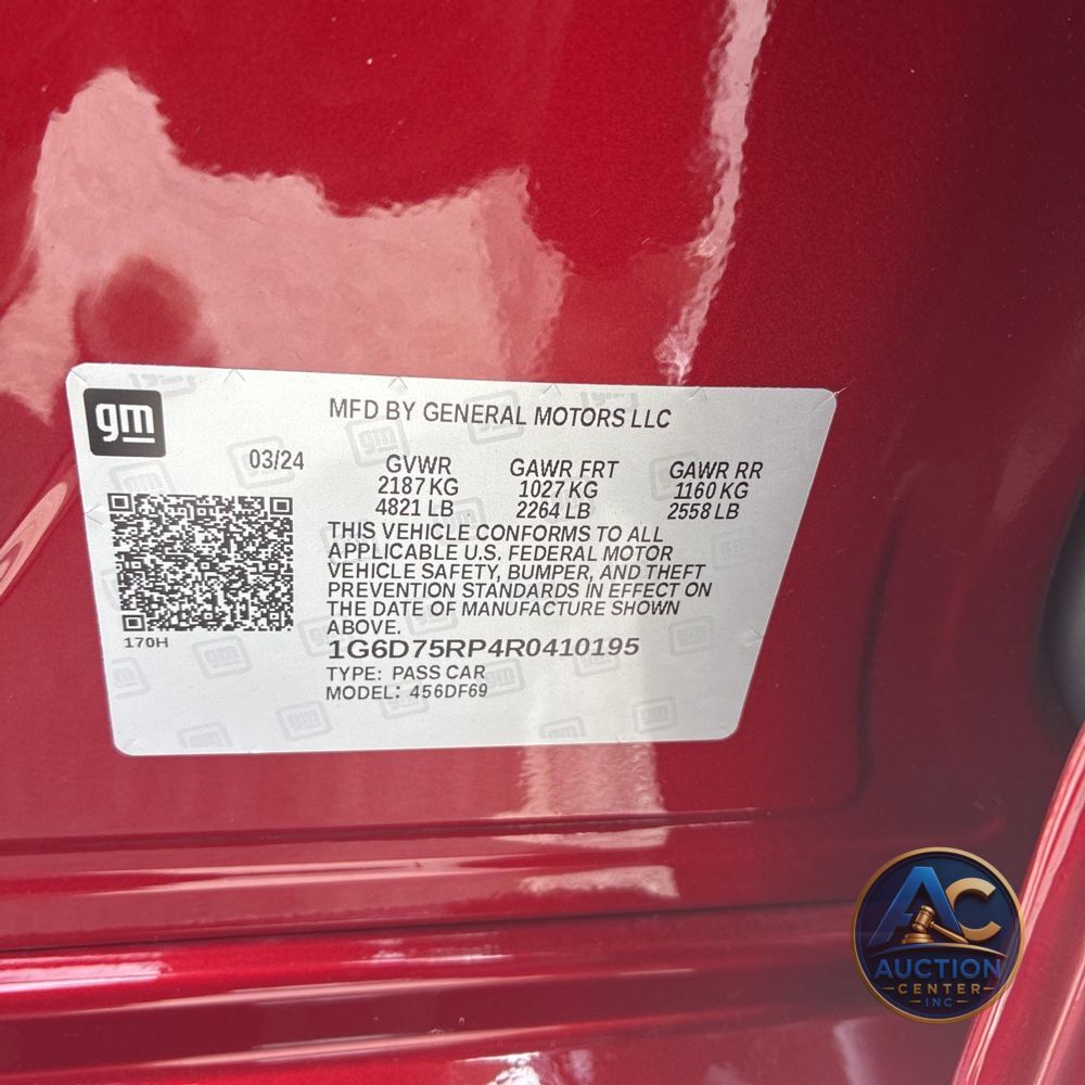 2024 Cadillac CT4-V Blackwing
