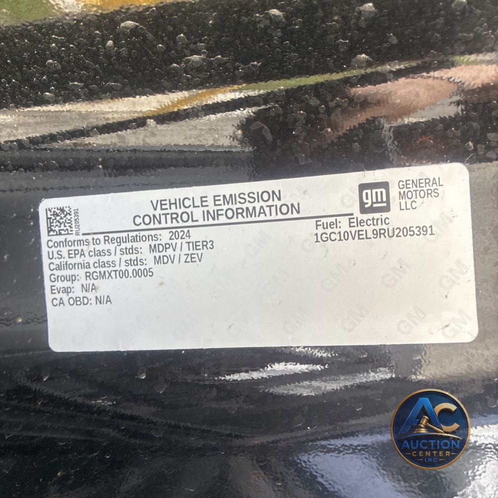 2024 Chevrolet Silverado EV Work Truck