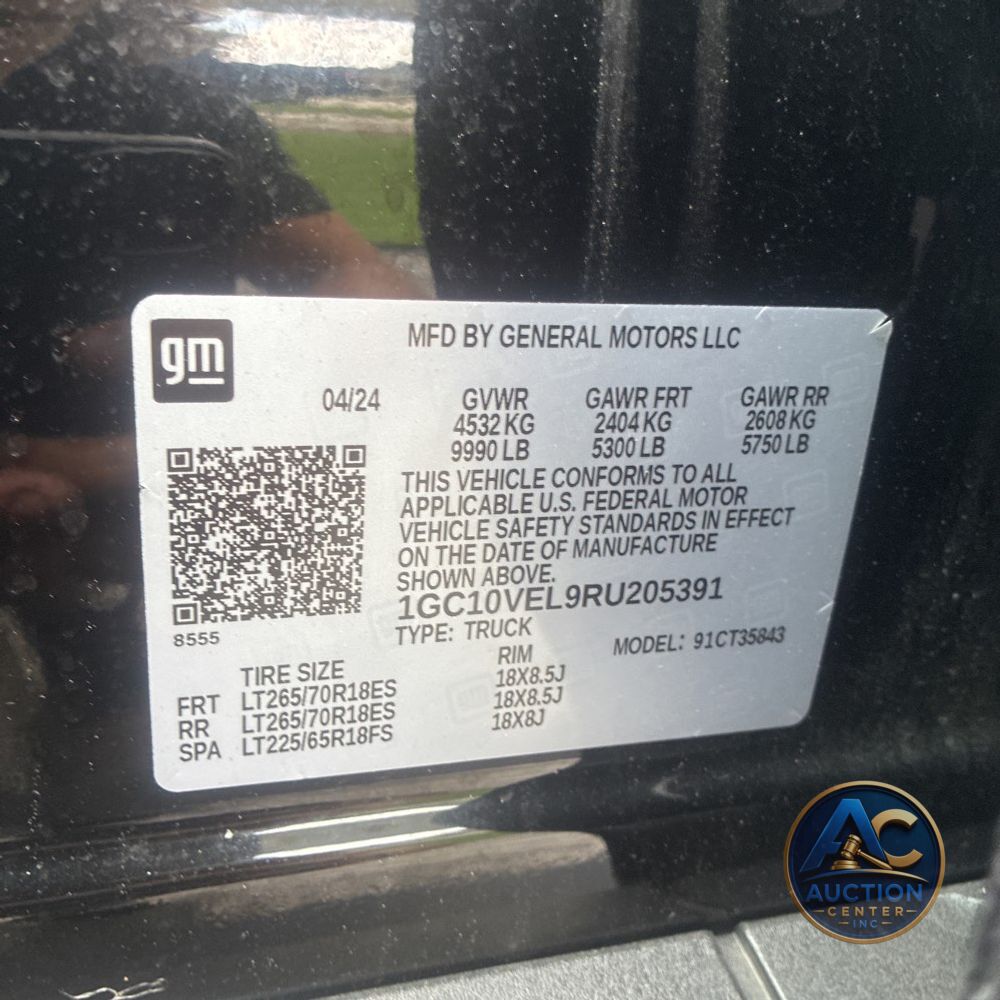 2024 Chevrolet Silverado EV Work Truck