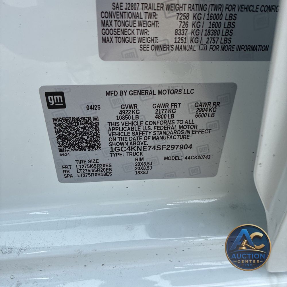 2025 Chevrolet Silverado 2500HD LT