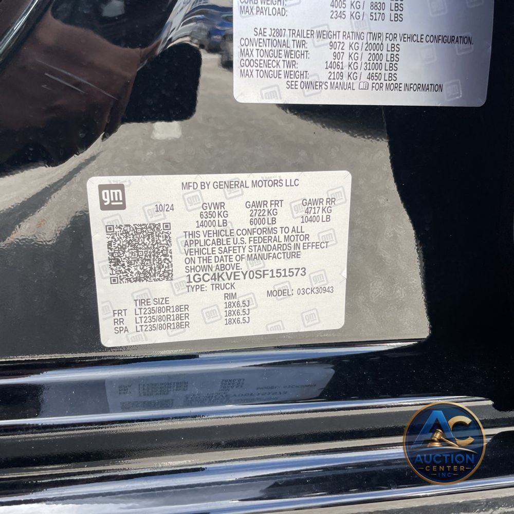 2025 Chevrolet Silverado 3500HD High Country