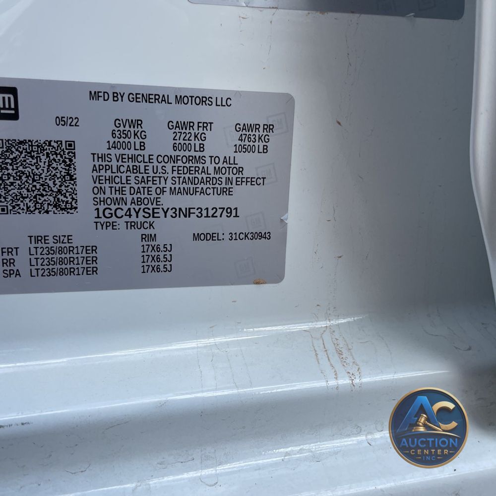 2022 Chevrolet Silverado 3500HD Work Truck