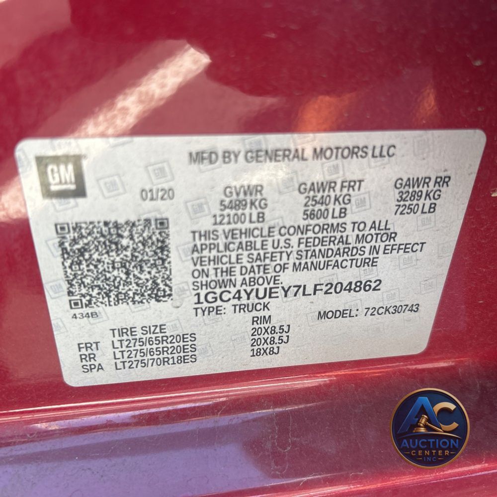 2020 Chevrolet Silverado 3500HD LTZ