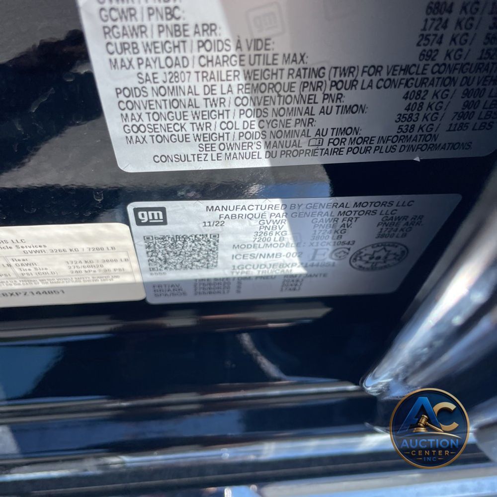 2023 Chevrolet Silverado 1500 High Country