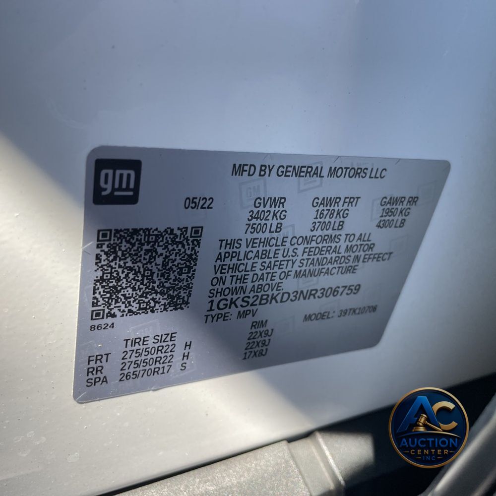 2022 GMC Yukon SLT
