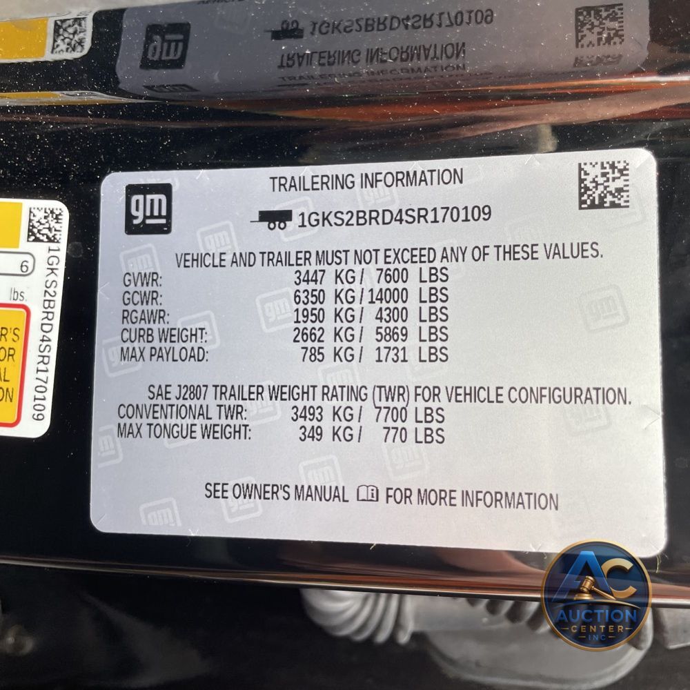 2025 GMC Yukon Elevation