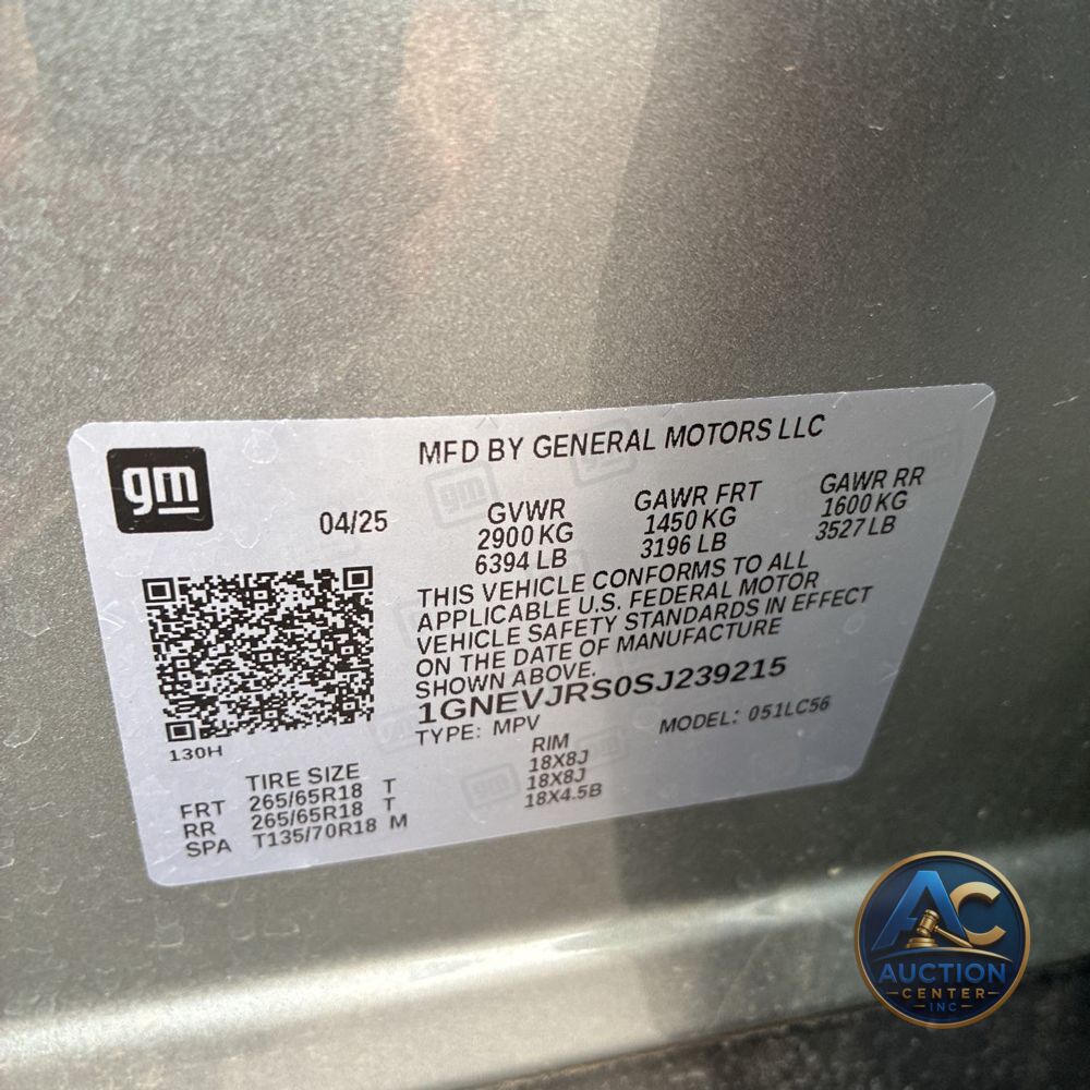2025 Chevrolet Traverse Z71