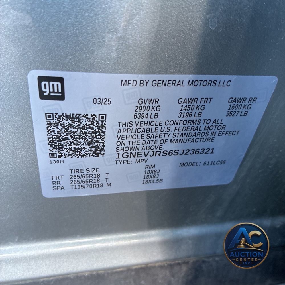 2025 Chevrolet Traverse Z71