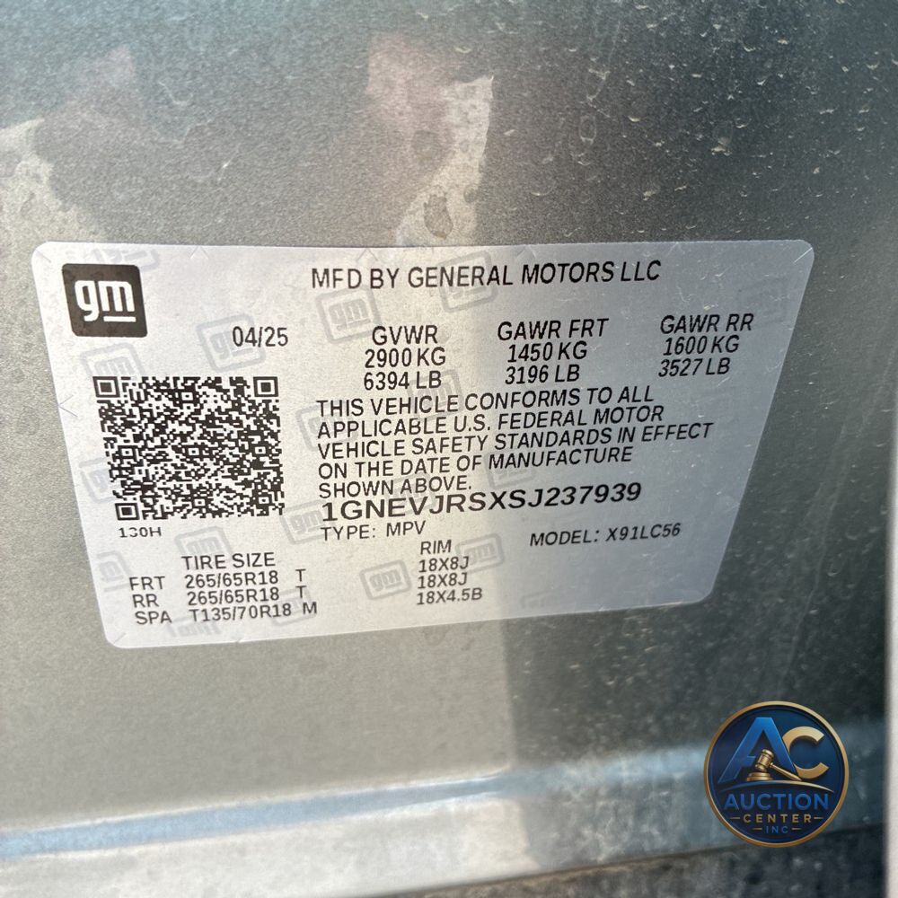 2025 Chevrolet Traverse Z71