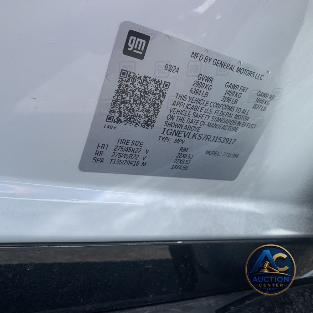 2024 Chevrolet Traverse RS
