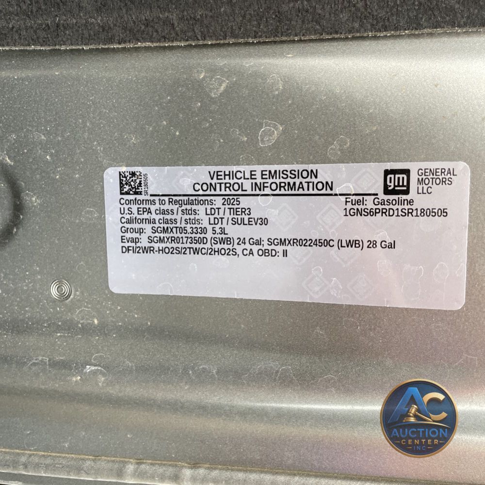 2025 Chevrolet Tahoe Z71