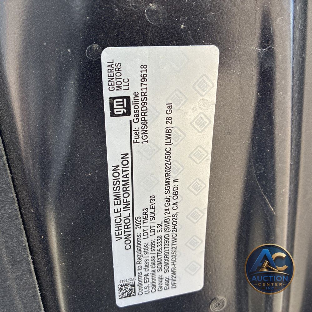 2025 Chevrolet Tahoe Z71