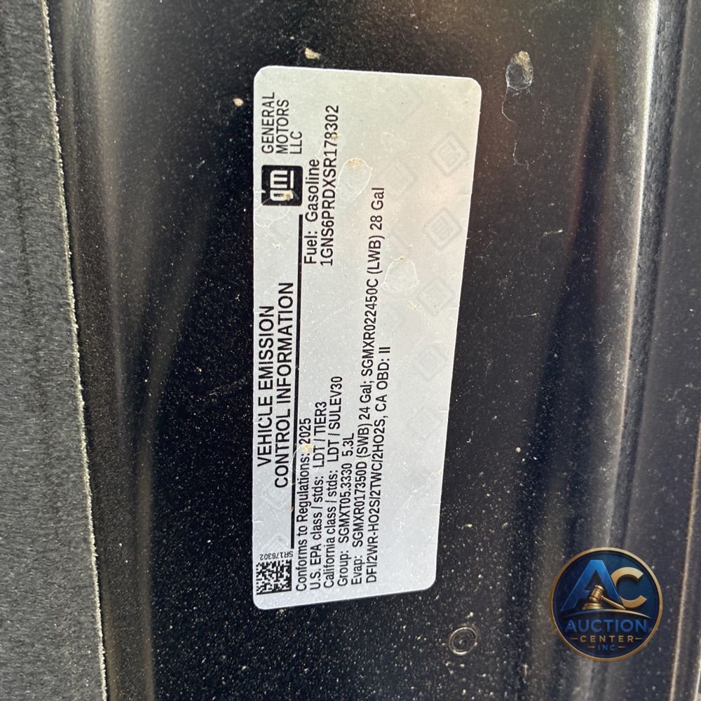 2025 Chevrolet Tahoe Z71