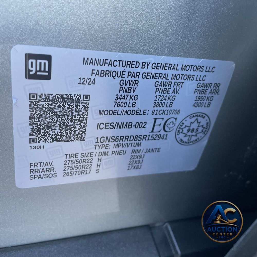 2025 Chevrolet Tahoe 1500 RST