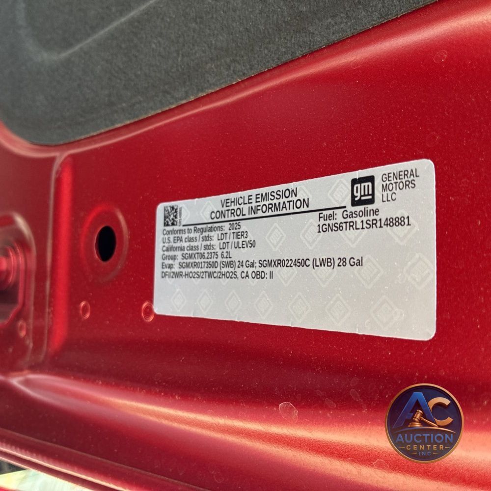 2025 Chevrolet Tahoe High Country
