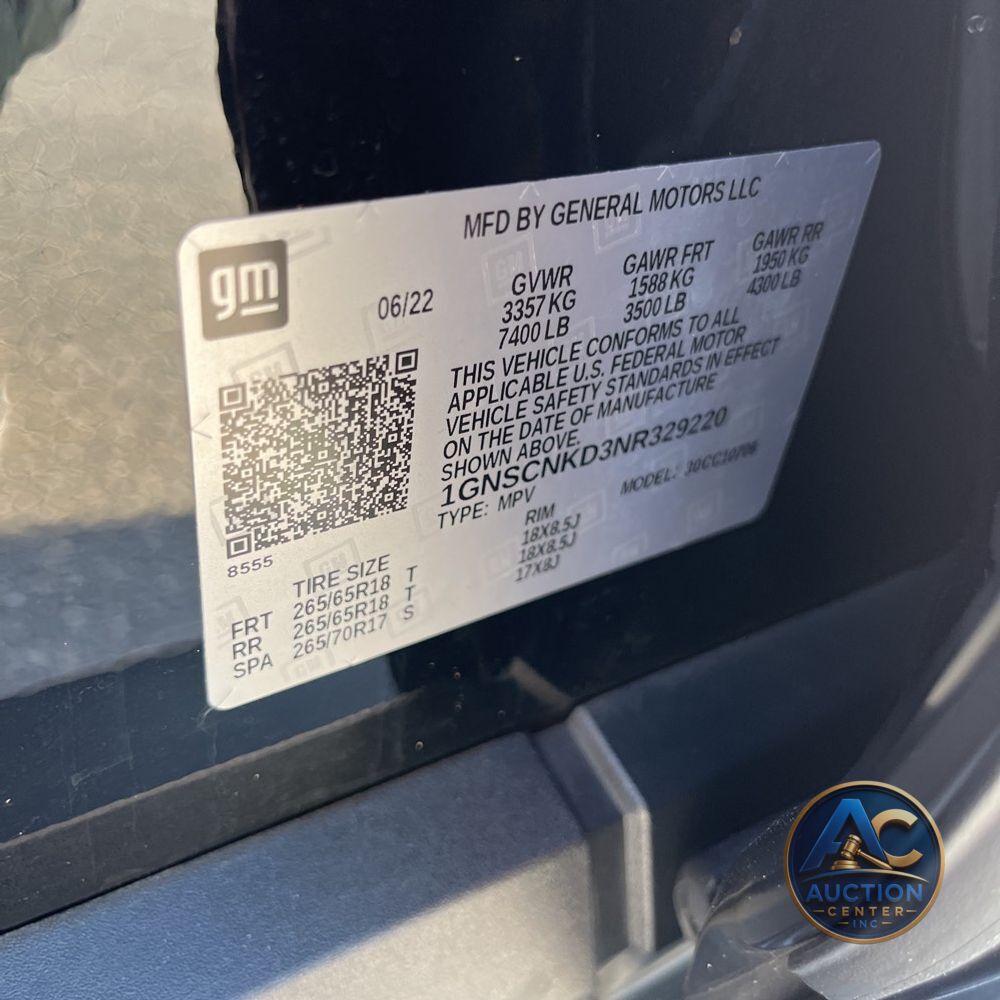 2022 Chevrolet Tahoe LT