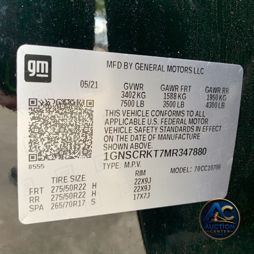 2021 Chevrolet Tahoe RST