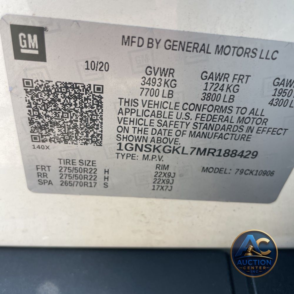 2021 Chevrolet Suburban High Country