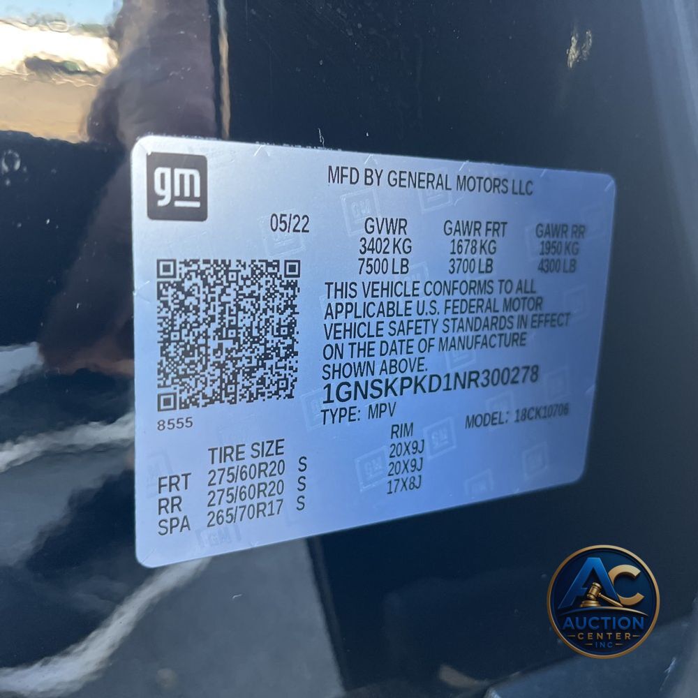 2022 Chevrolet Tahoe Z71