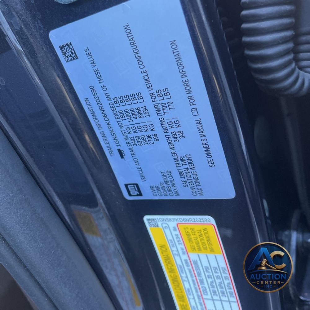 2022 Chevrolet Tahoe Z71