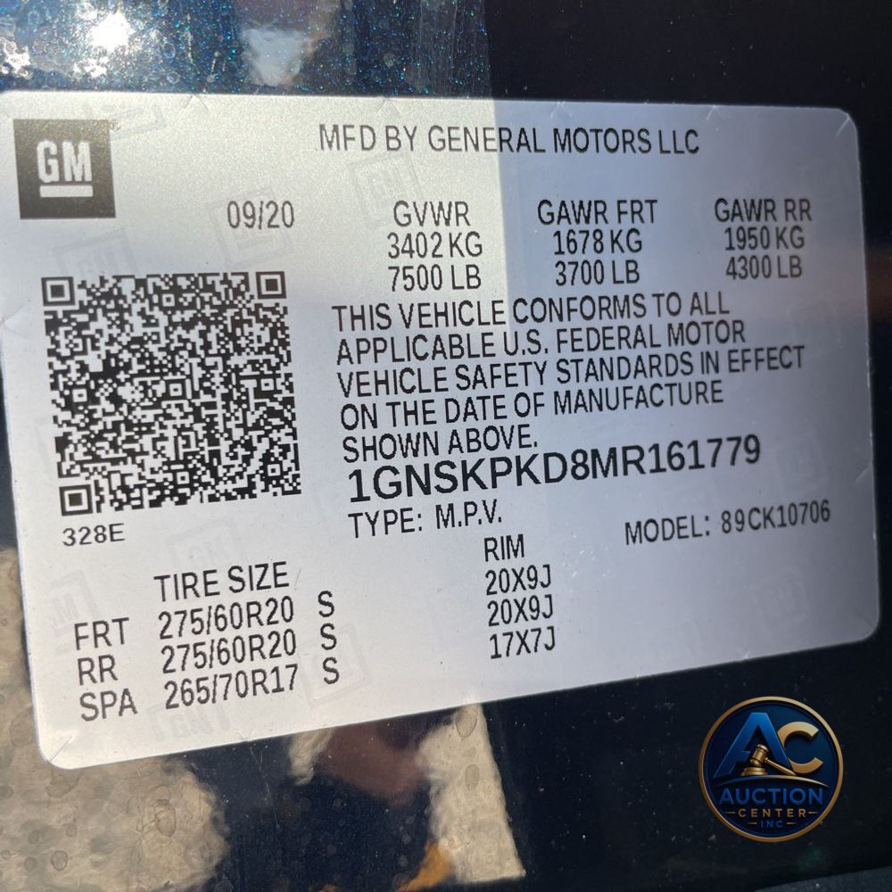 2021 Chevrolet Tahoe Z71