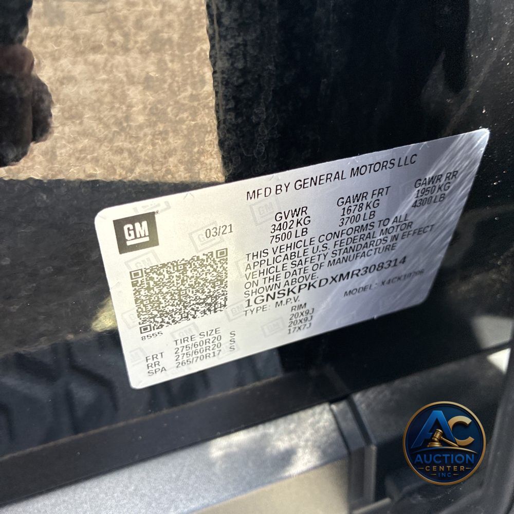 2021 Chevrolet Tahoe Z71