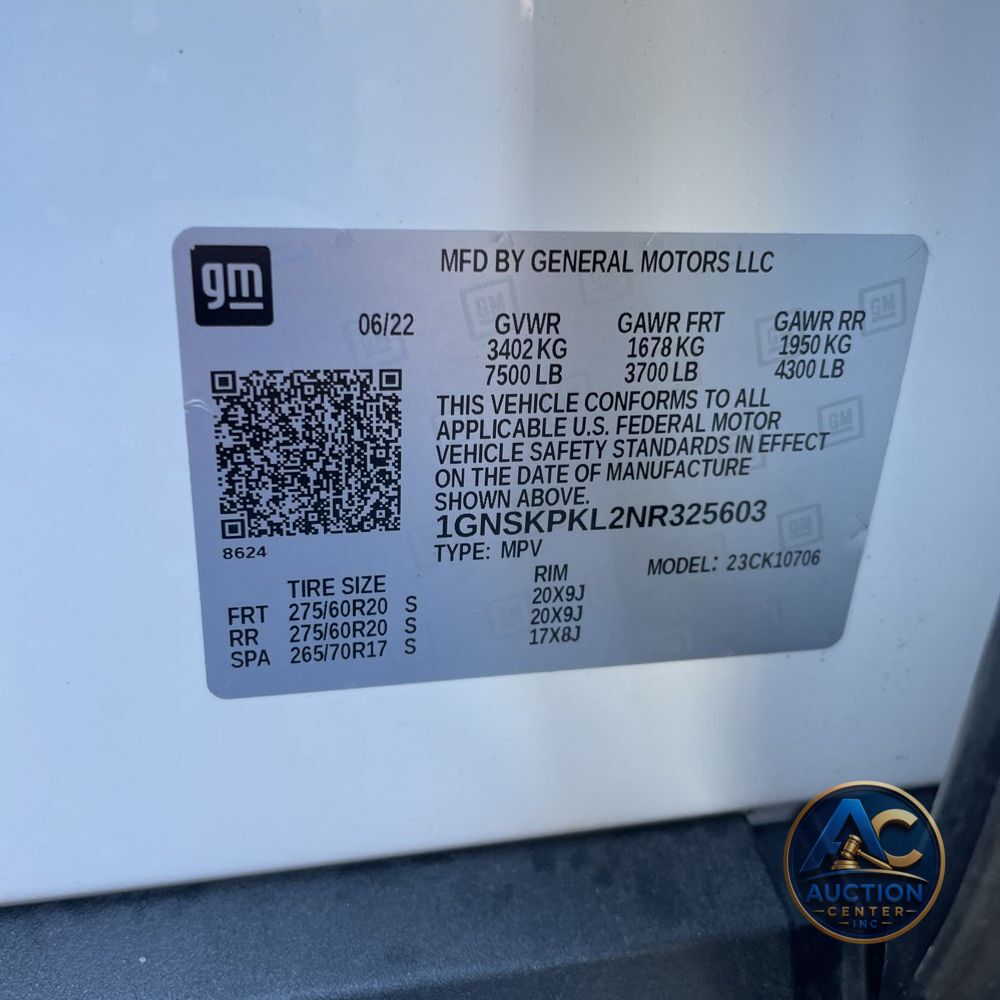 2022 Chevrolet Tahoe Z71